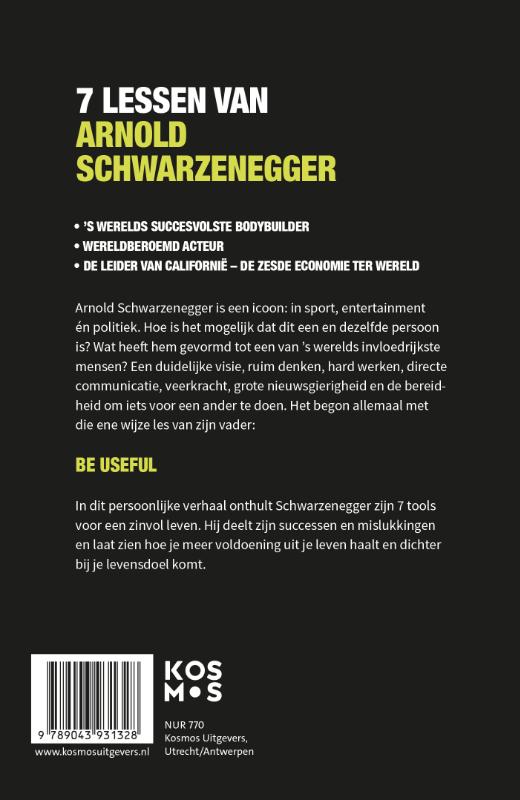 Achterkant van Be Useful