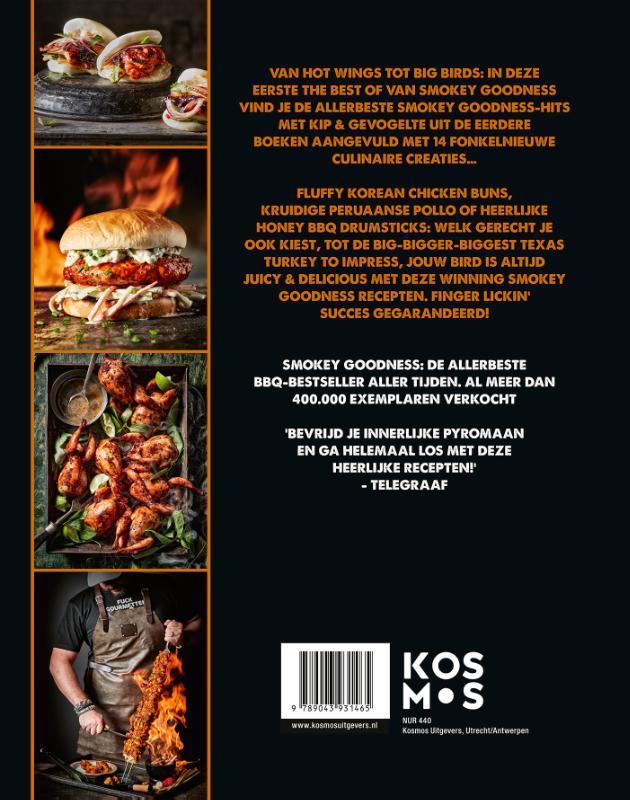 Achterkant van Smokey Goodness The Best of BBQ Birds