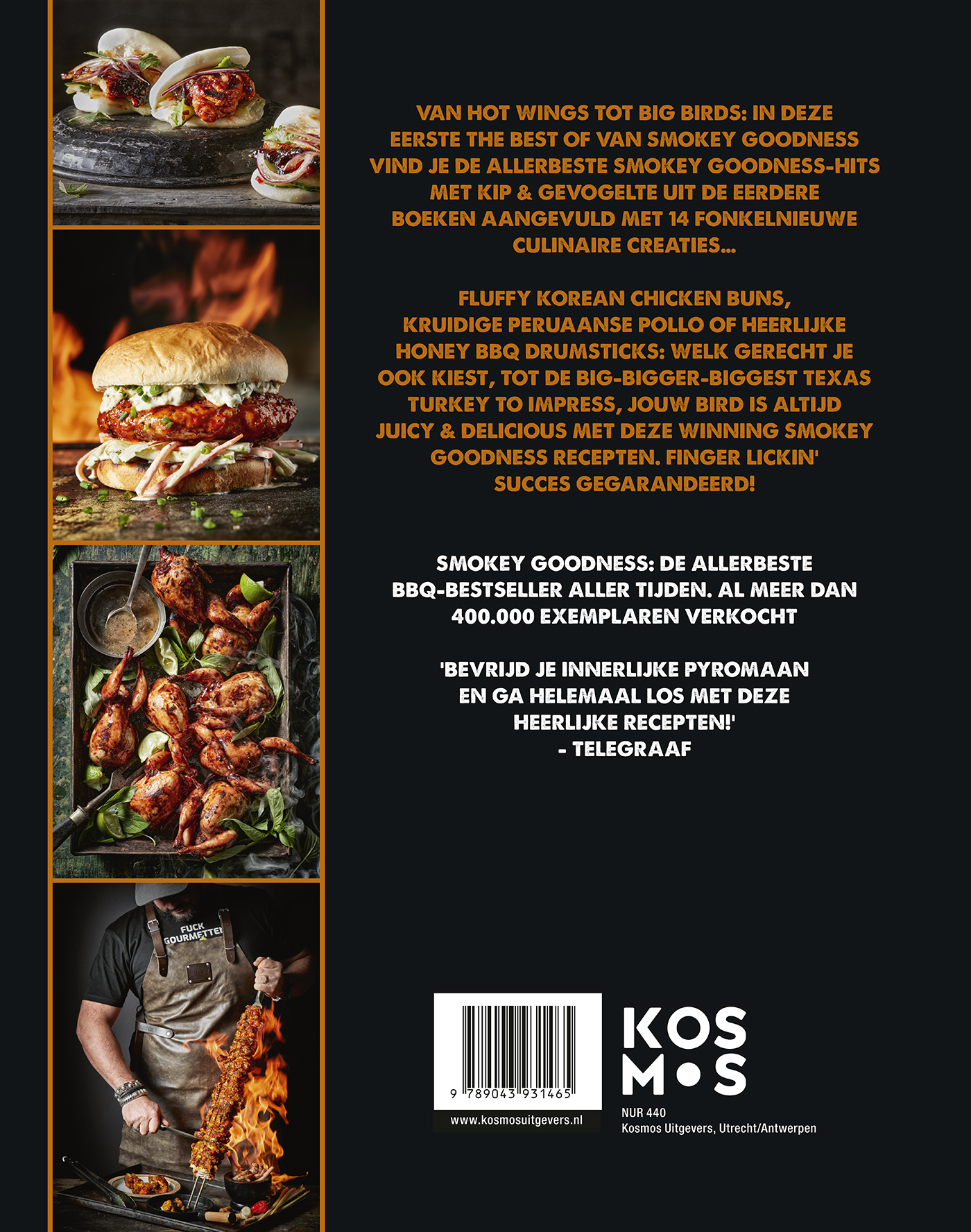 Achterkant van Smokey Goodness The Best of BBQ Birds
