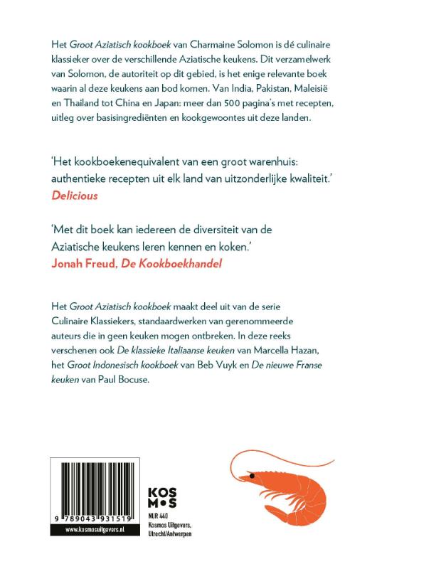 Achterkant van Groot Aziatisch kookboek