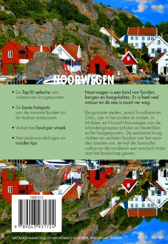 Achterkant van Noorwegen
