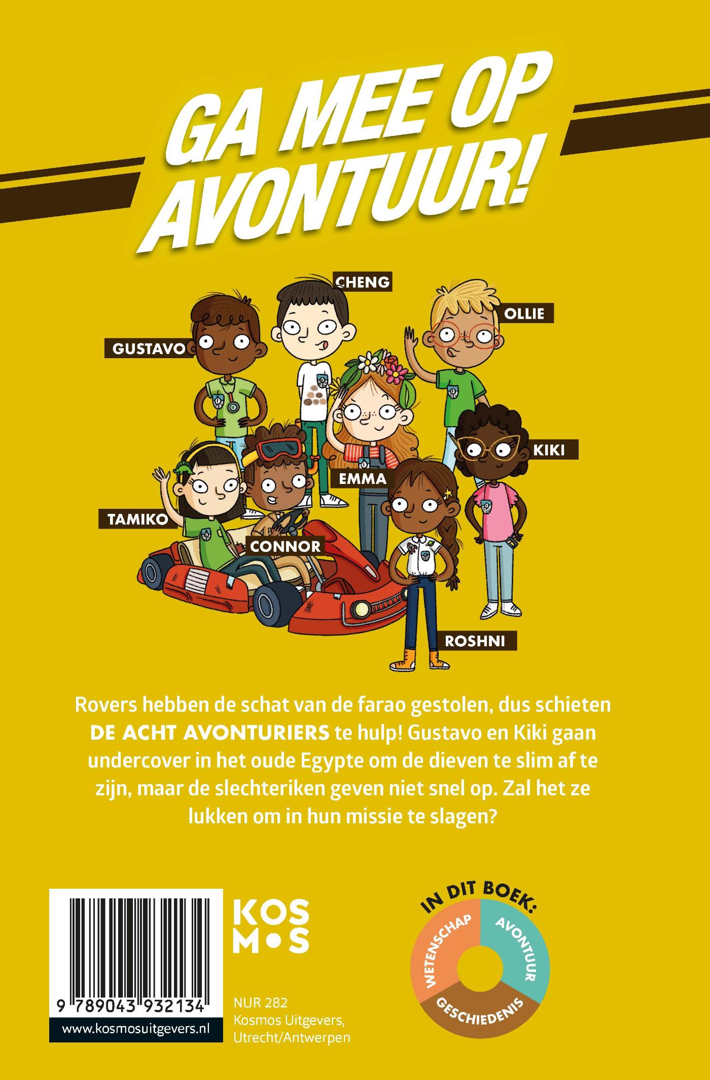 Achterkant van De grafrovers