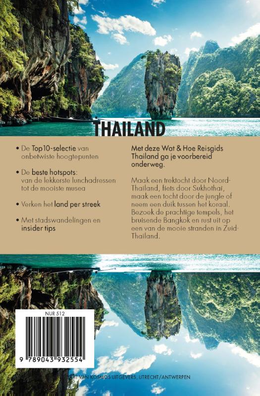 Achterkant van Thailand