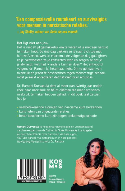 Achterkant van Bescherm jezelf tegen narcisme en gaslighting