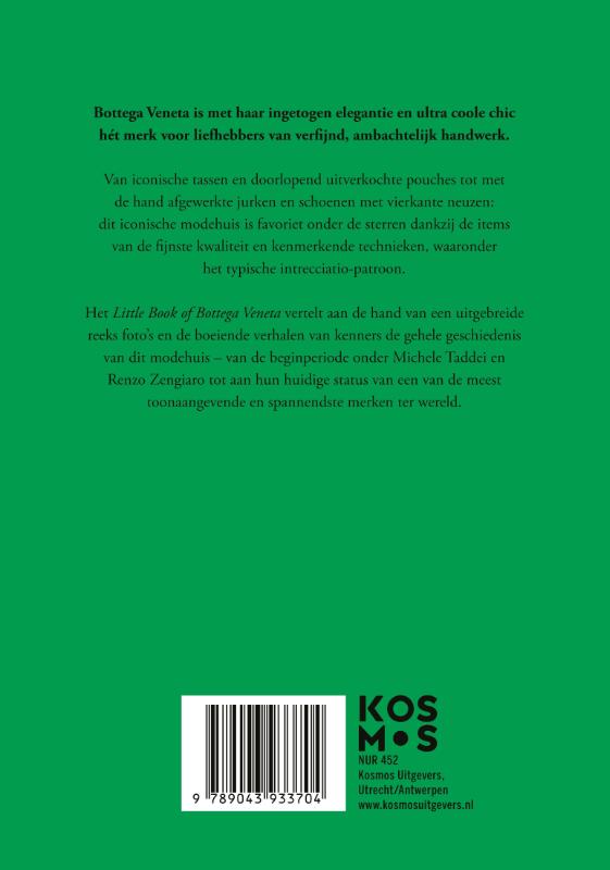 Achterkant van Little Book of Bottega Veneta