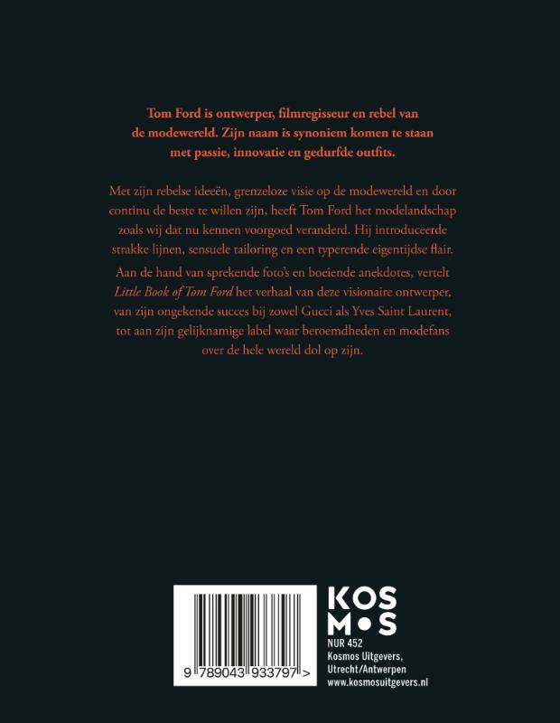 Achterkant van Little Book of Tom Ford