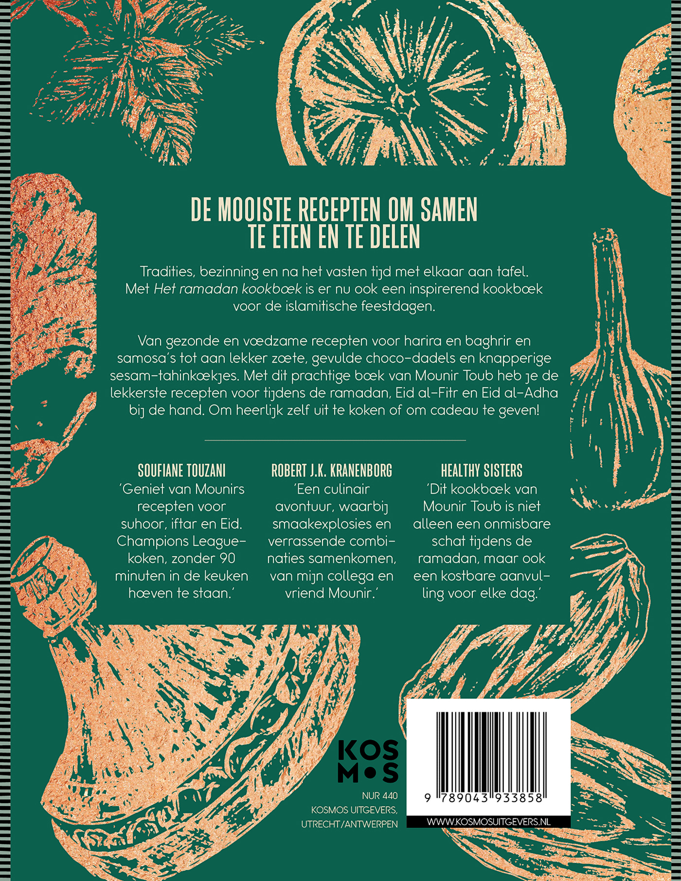 Achterkant van Het ramadan kookboek