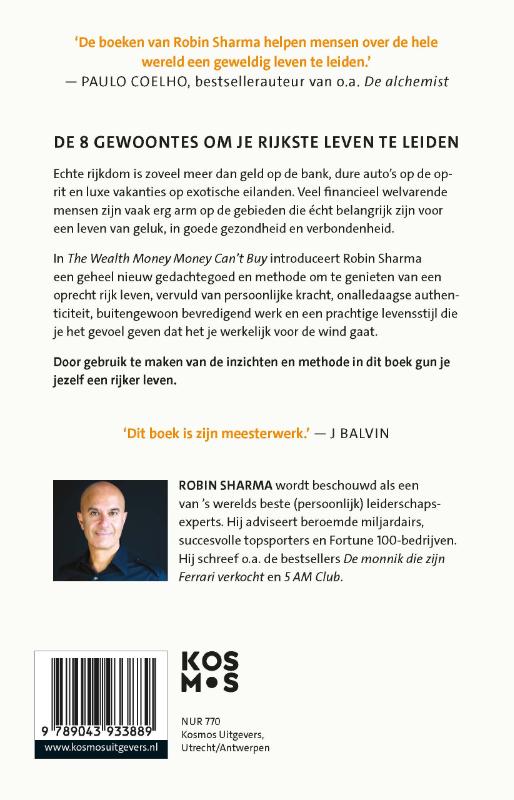 Achterkant van The Wealth Money Can't Buy