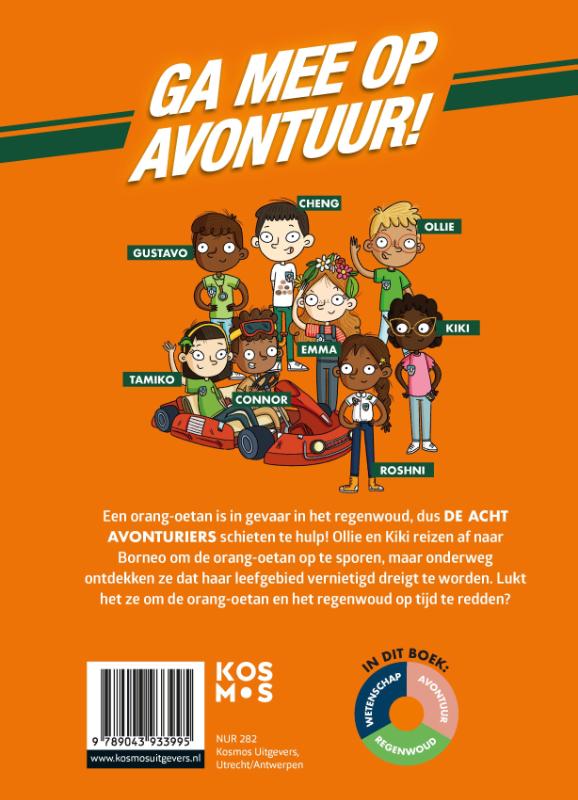 Achterkant van De regenwoud rangers