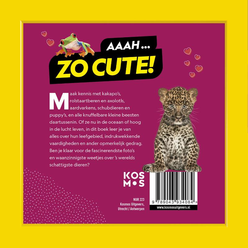 Achterkant van Schattigste dieren op aarde