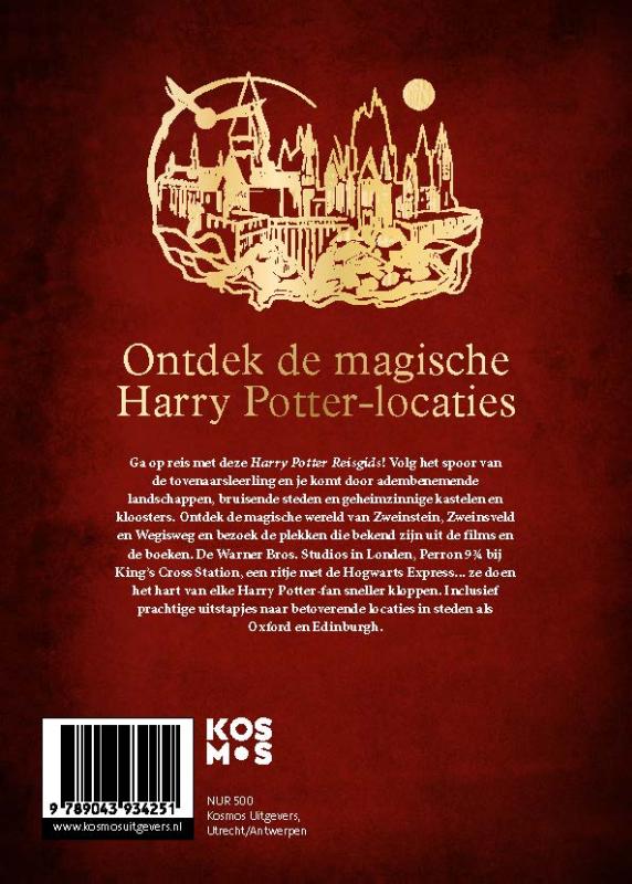 Achterkant van Harry Potter Reisgids