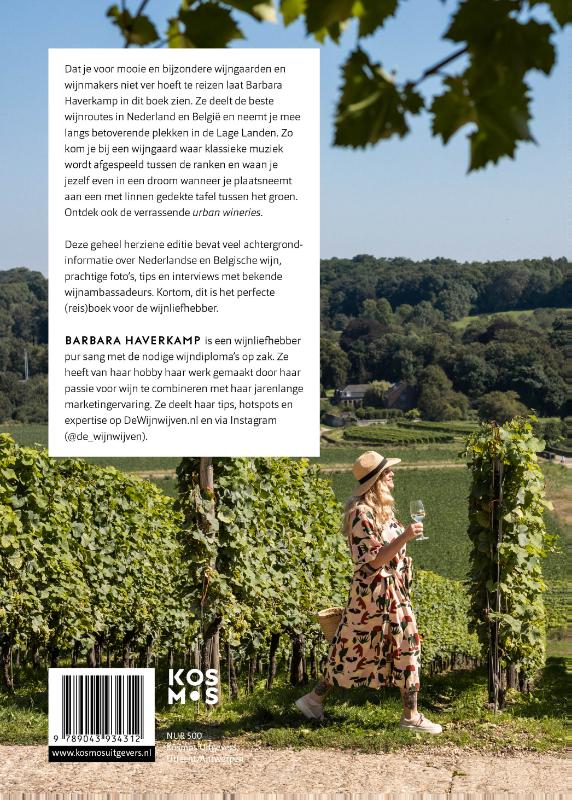 Achterkant van Wijnroutes Nederland en België