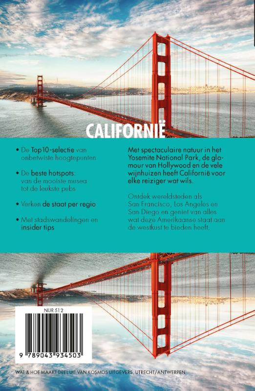 Achterkant van Californië