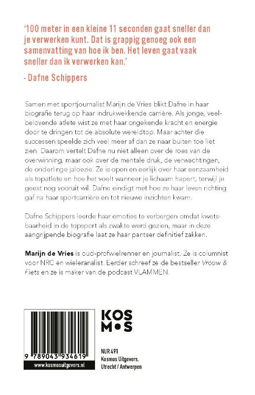 Achterkant van Dafne