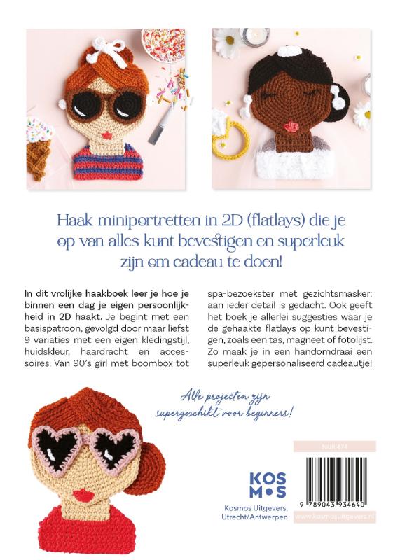 Achterkant van Crochet Girls