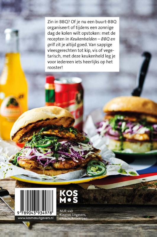 Achterkant van BBQ & Grill