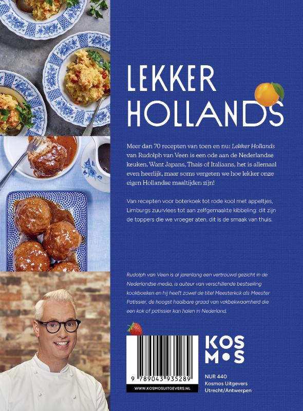 Achterkant van Lekker Hollands