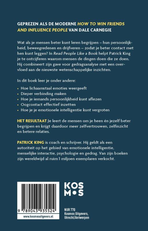 Achterkant van Read People Like a Book