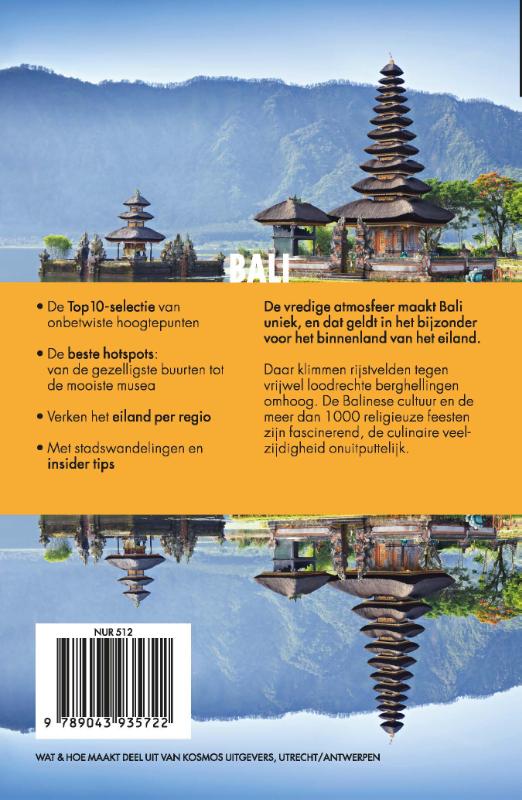 Achterkant van Bali