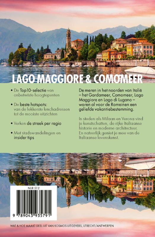 Achterkant van Lago Maggiore & Gardameer