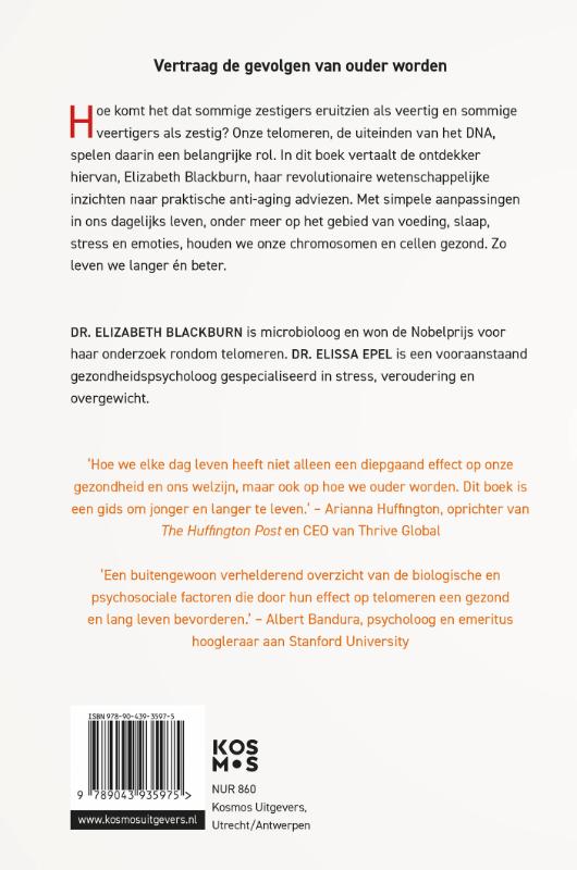 Achterkant van Het telomeren effect