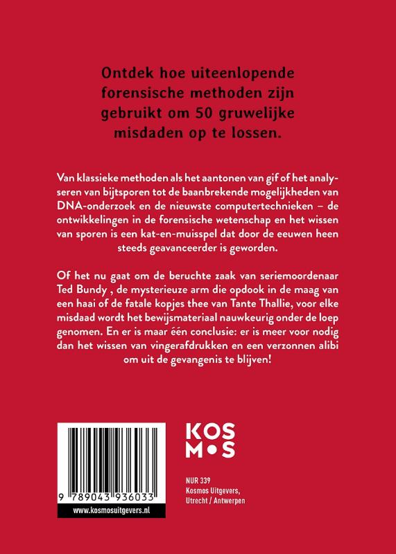 Achterkant van True Crime - 50 gruwelijke misdaden