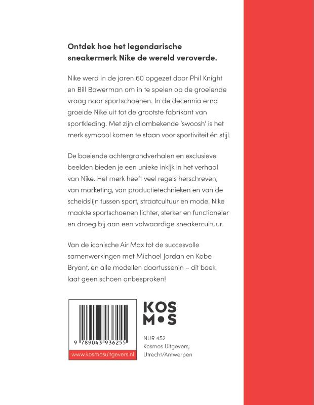 Achterkant van Het verhaal van Nike