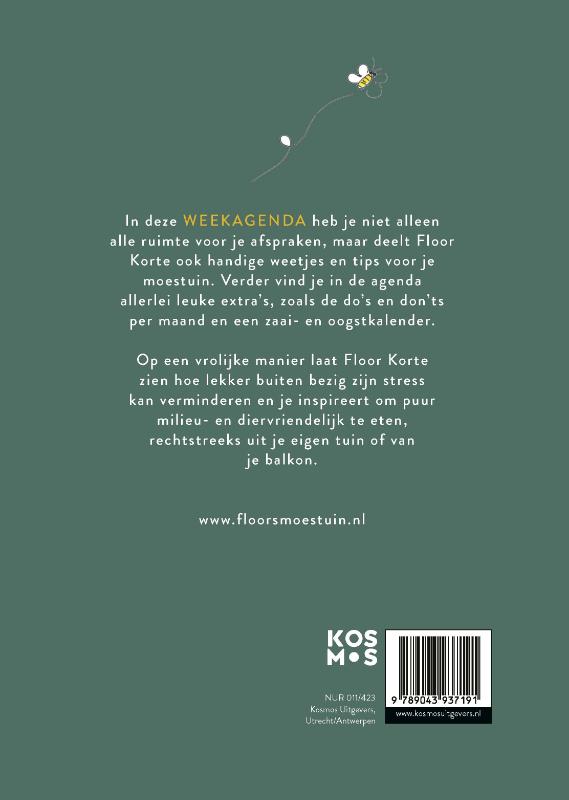 Achterkant van Moestuin Agenda 2026