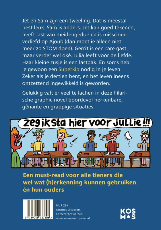 Achterkant van Dingen die gebeuren als je erachter komt dat het leven best ingewikkeld is
