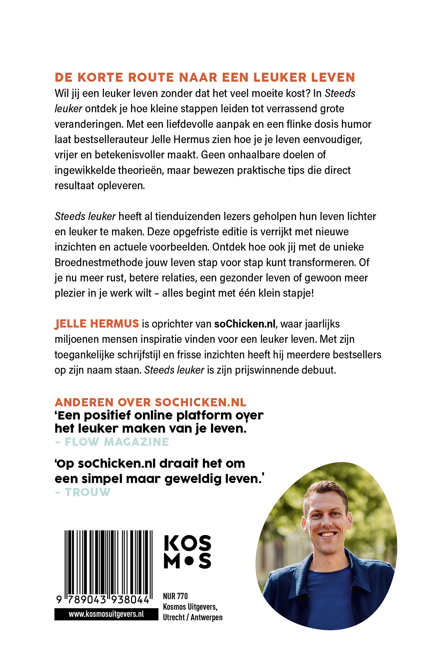 Achterkant van Steeds leuker