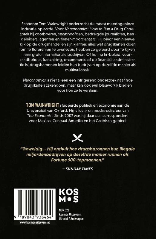 Achterkant van Narconomics: How to Run a Drug Cartel
