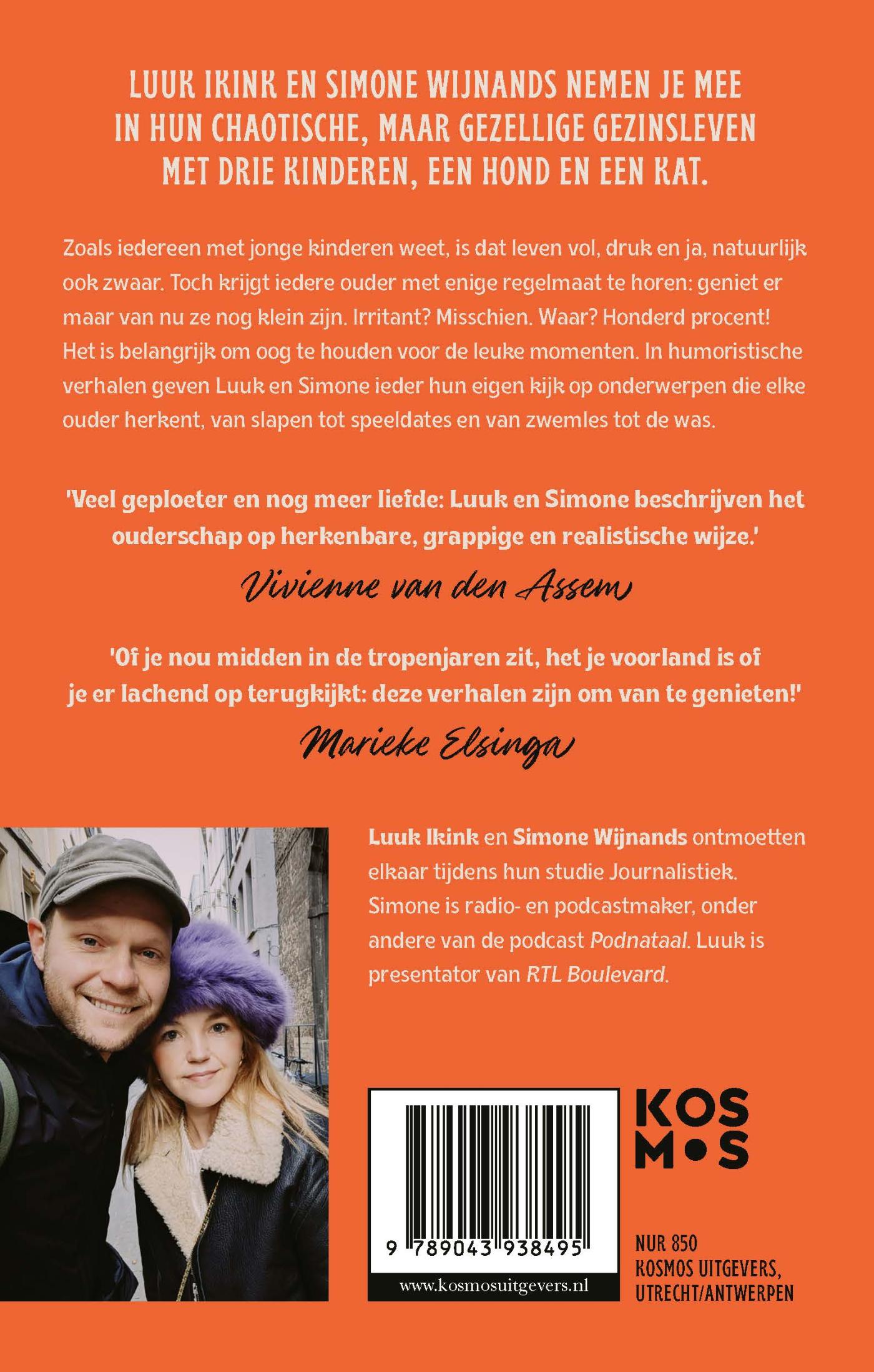 Achterkant van Geniet er maar van!