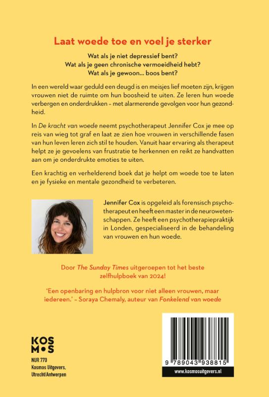 Achterkant van De kracht van woede