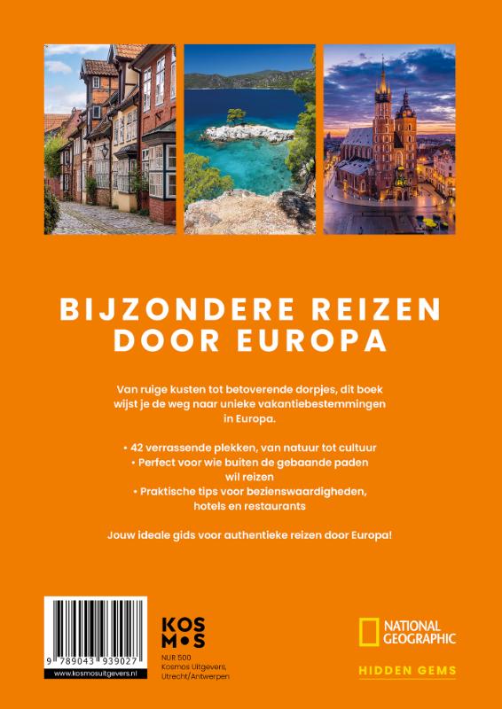 Achterkant van Europe Escapes - 42 verrassende bestemmingen in Europa