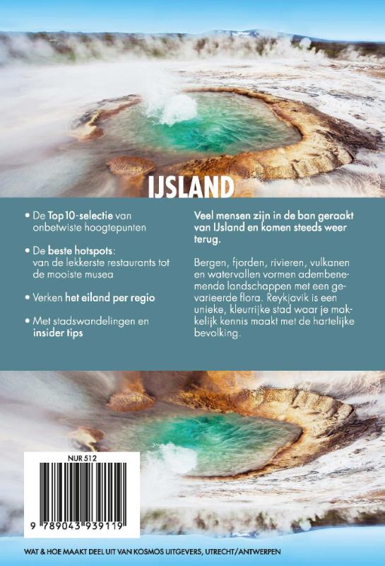 Achterkant van IJsland