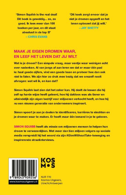 Achterkant van What's Your Dream?