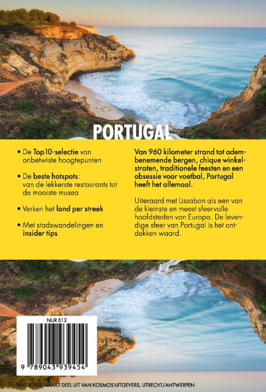 Achterkant van Portugal
