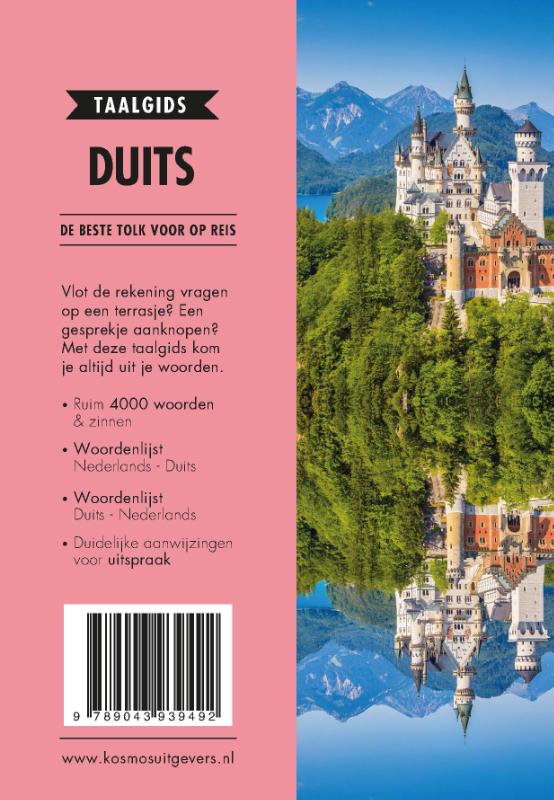 Achterkant van Duits