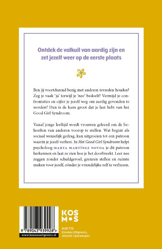 Achterkant van Het Good Girl Syndroom