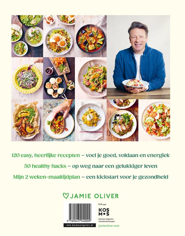 Achterkant van Eet jezelf gezond