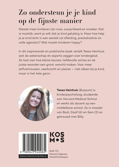 Achterkant van Happy Kid