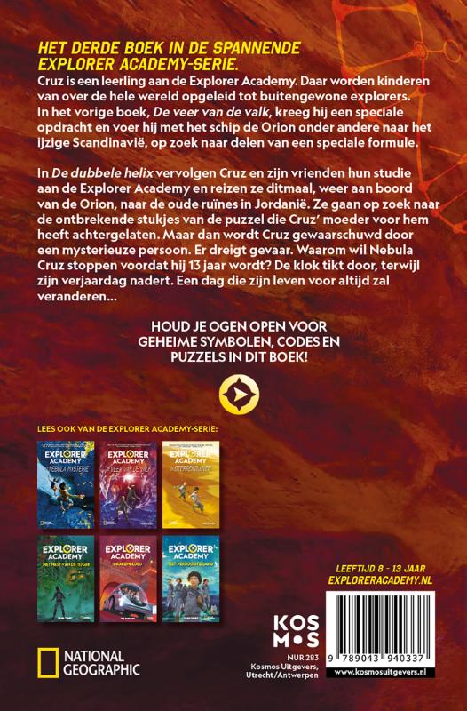 Achterkant van De dubbele helix