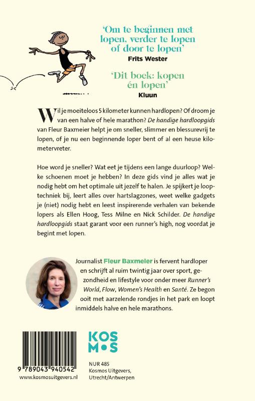 Achterkant van De handige hardloopgids