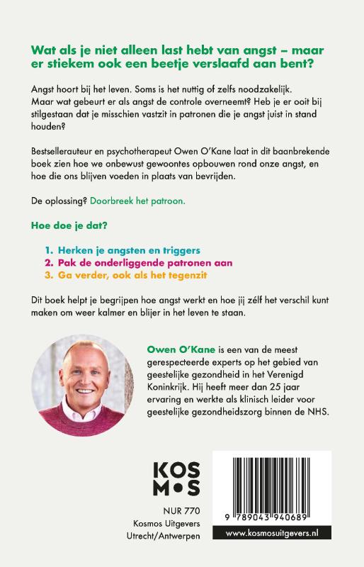 Achterkant van Addicted to anxiety