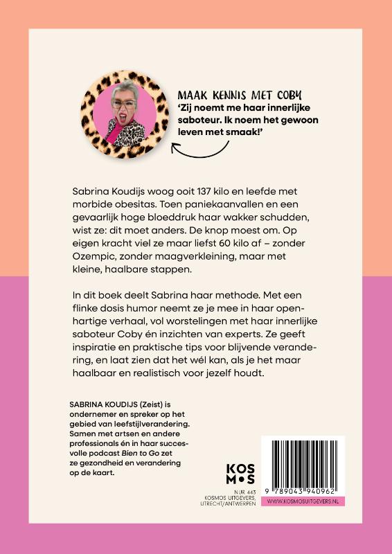 Achterkant van Afvallen was nog nooit zo leuk