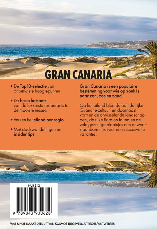 Achterkant van Gran Canaria