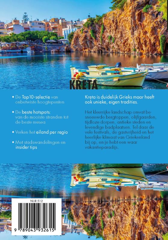 Achterkant van Kreta