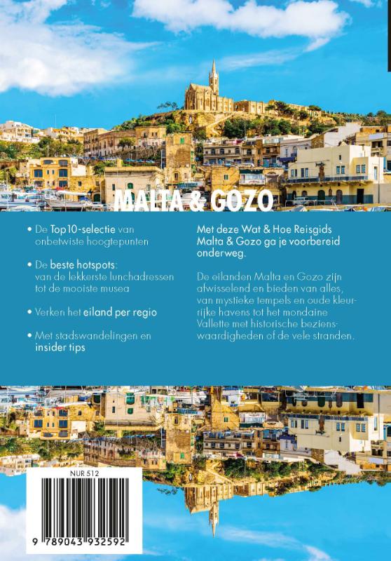 Achterkant van Malta & Gozo