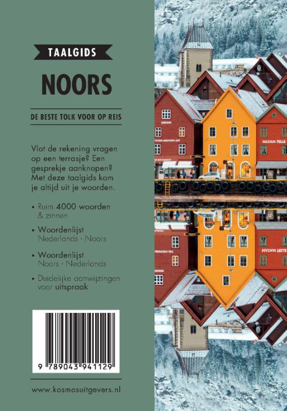 Achterkant van Noors