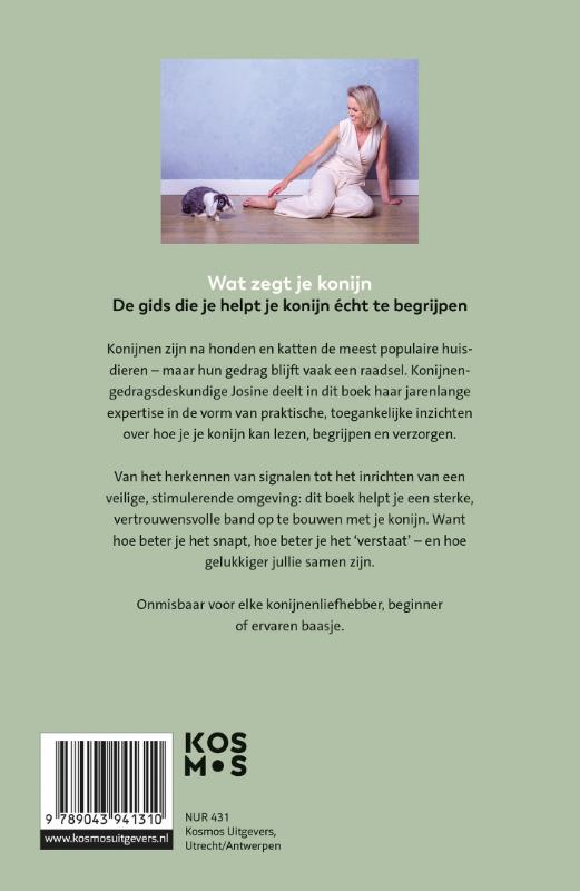 Achterkant van Wat zegt je konijn
